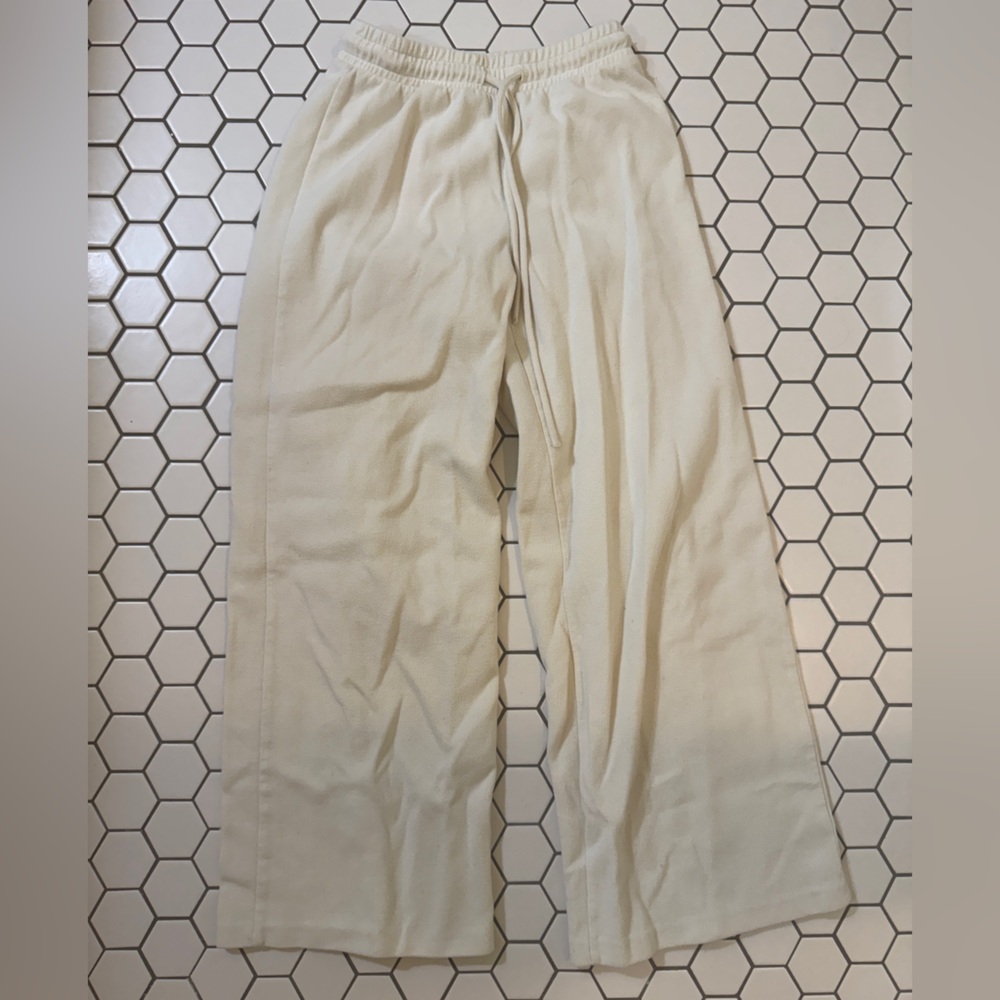 Zara Wide Leg Knit Pants